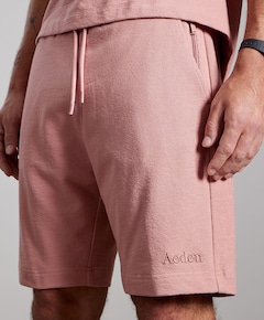 heren korte broek roze