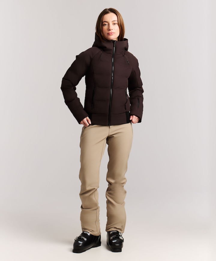 Dames ski-jas bruin