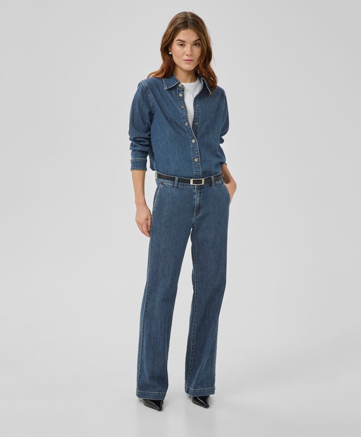30 THE LARA 115 dames broek blauw