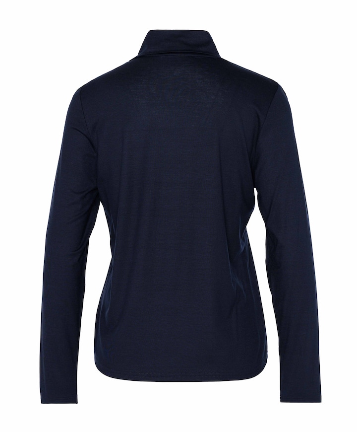 Dames longsleeve blauw