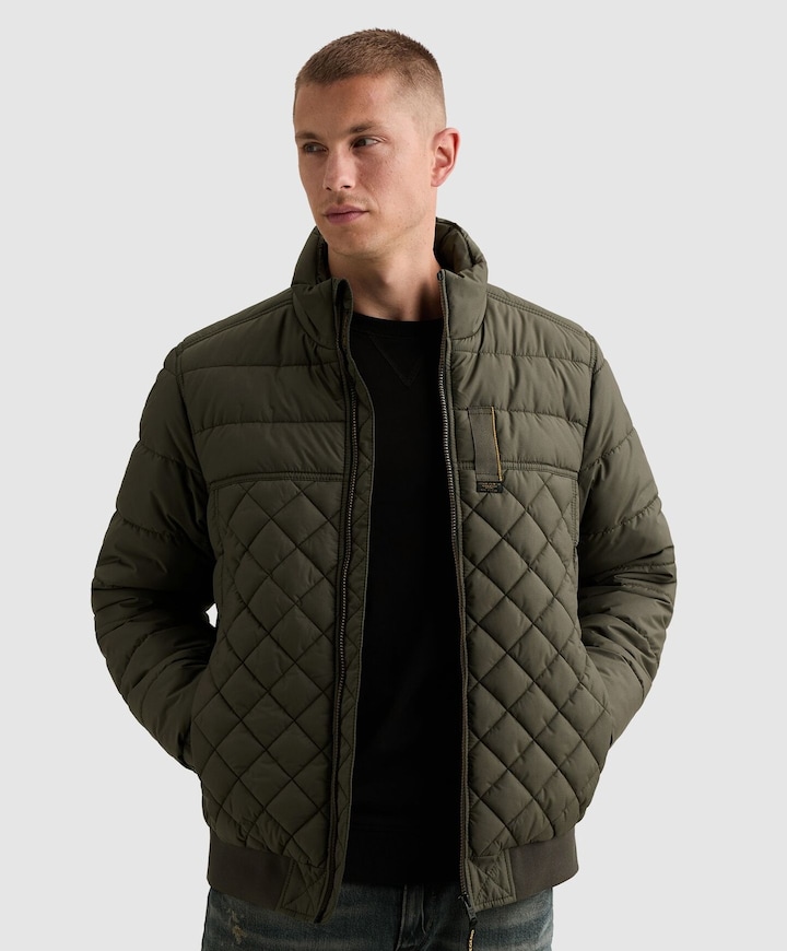 Heren jas groen
