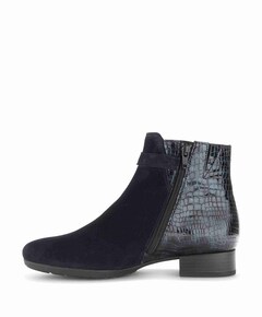 dames enkellaarzen blauw