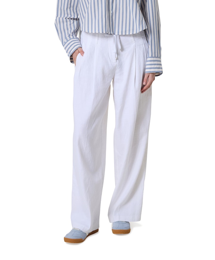 Addison dames broek wit