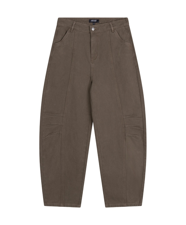 LYON dames jeans groen
