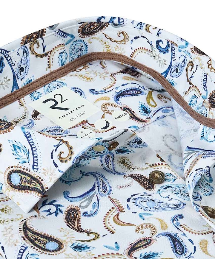 Overhemd lange mouw ecru