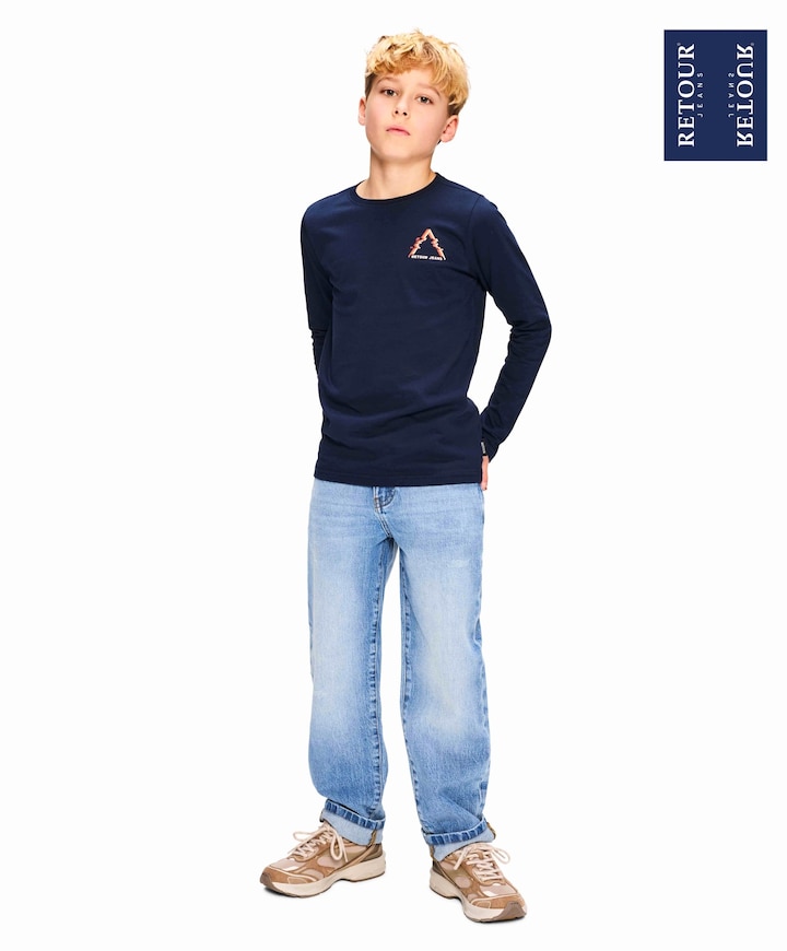 Manuel jongens jeans blauw