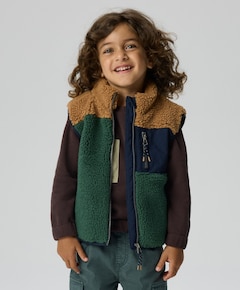 Jongens bodywarmer groen