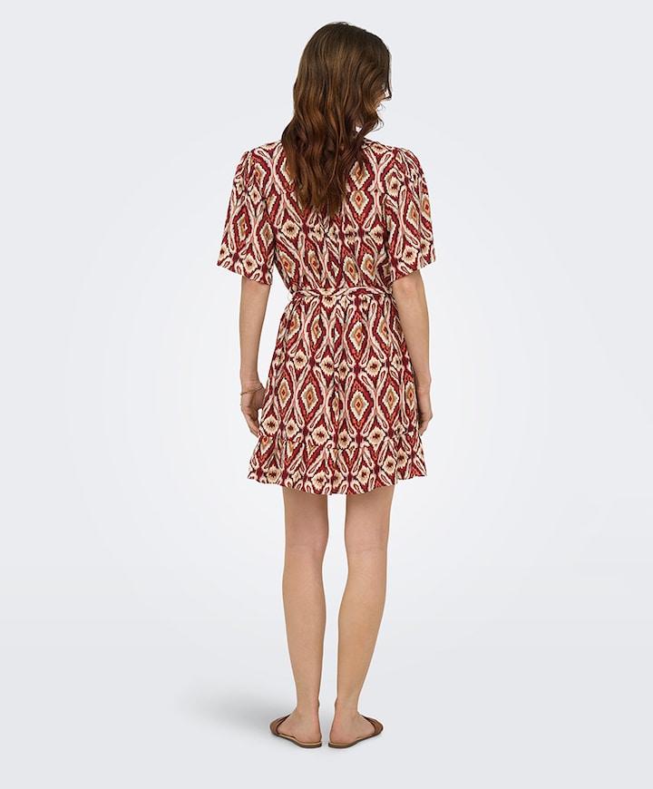 Dames jurk rood
