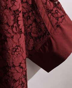 Dames blouse bordeaux