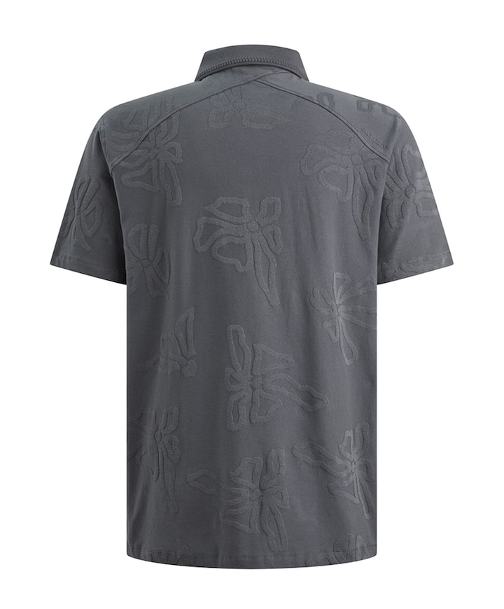 Heren polo blauw