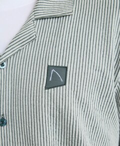 Heren overshirt groen