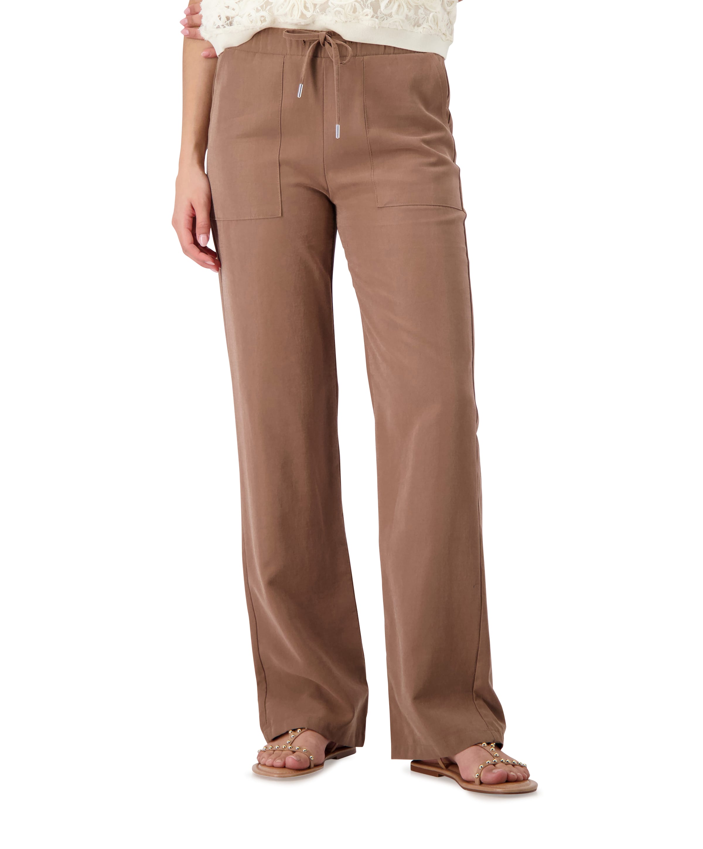 dames broek bruin