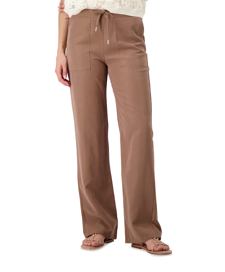 dames broek bruin