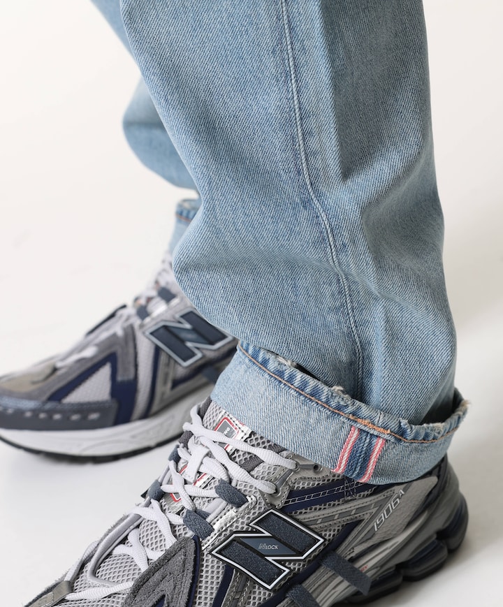 Relaxed leg heren jeans blauw