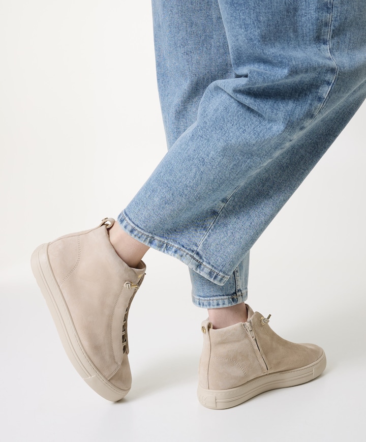 dames sneakers beige