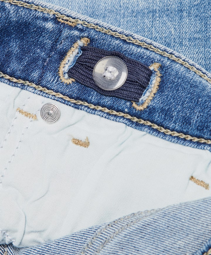 KOGMADISON BLUSH WIDE DNM CRO37 jeans blauw