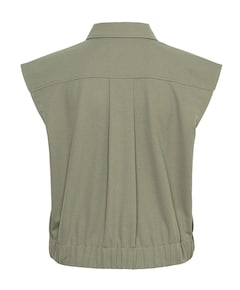 Dames gilet groen