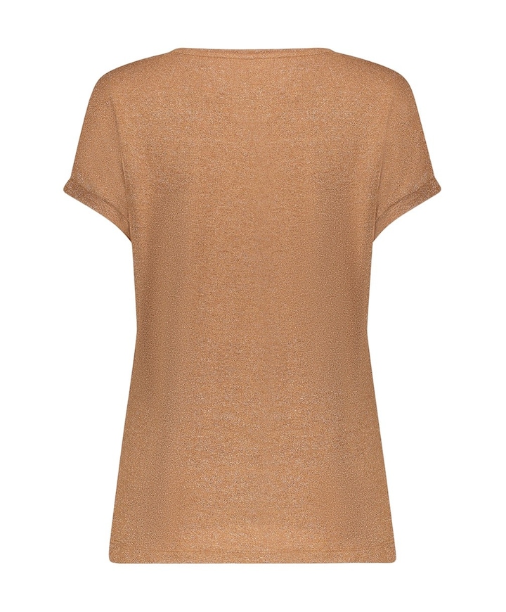 Dames T-shirt beige