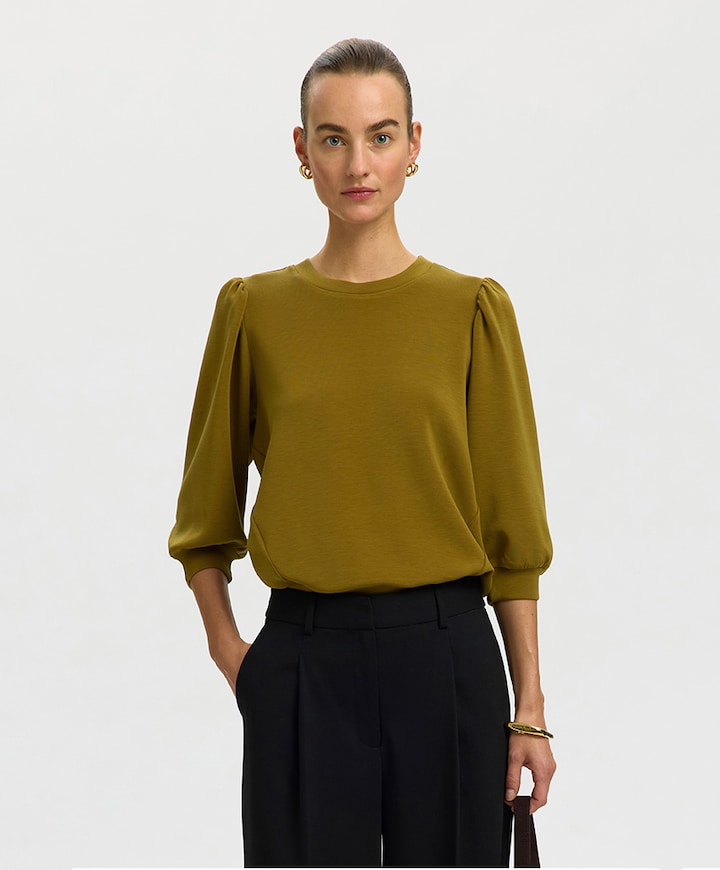 Dames sweater groen