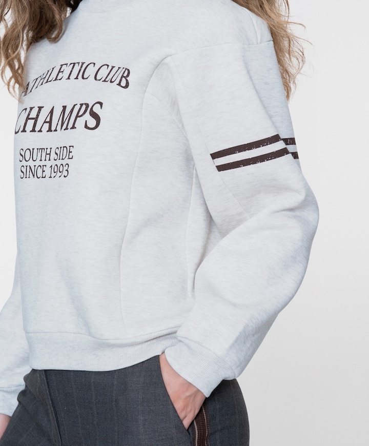 Dames sweater beige