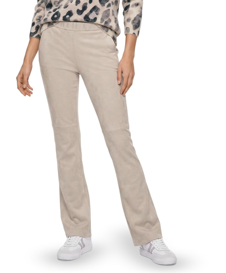 Casual 1/1 LAEnge dames broek beige