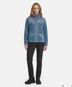 Dames vest blauw