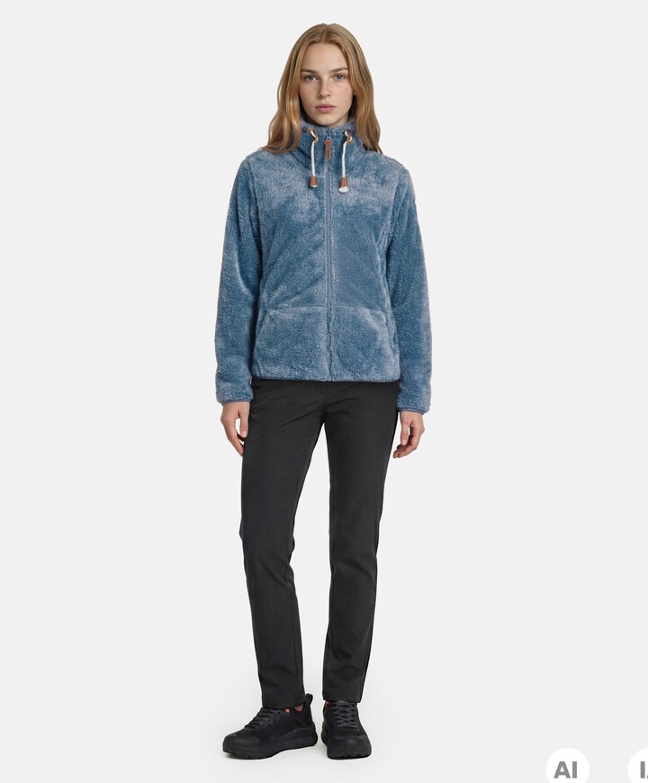 Dames vest blauw