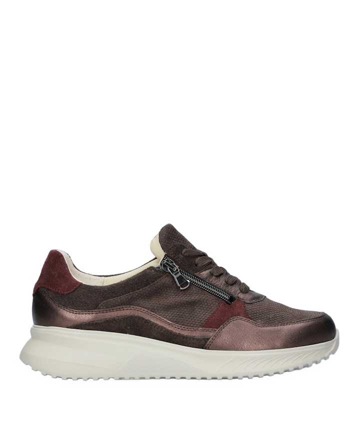 Janka dames sneakers bruin
