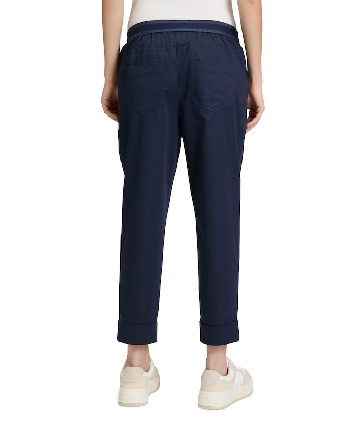 7/8 dames broek blauw