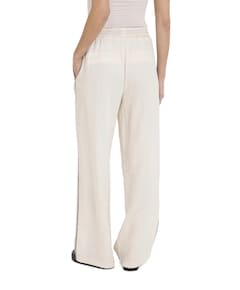 Woven wide leg - L32 dames broek ecru