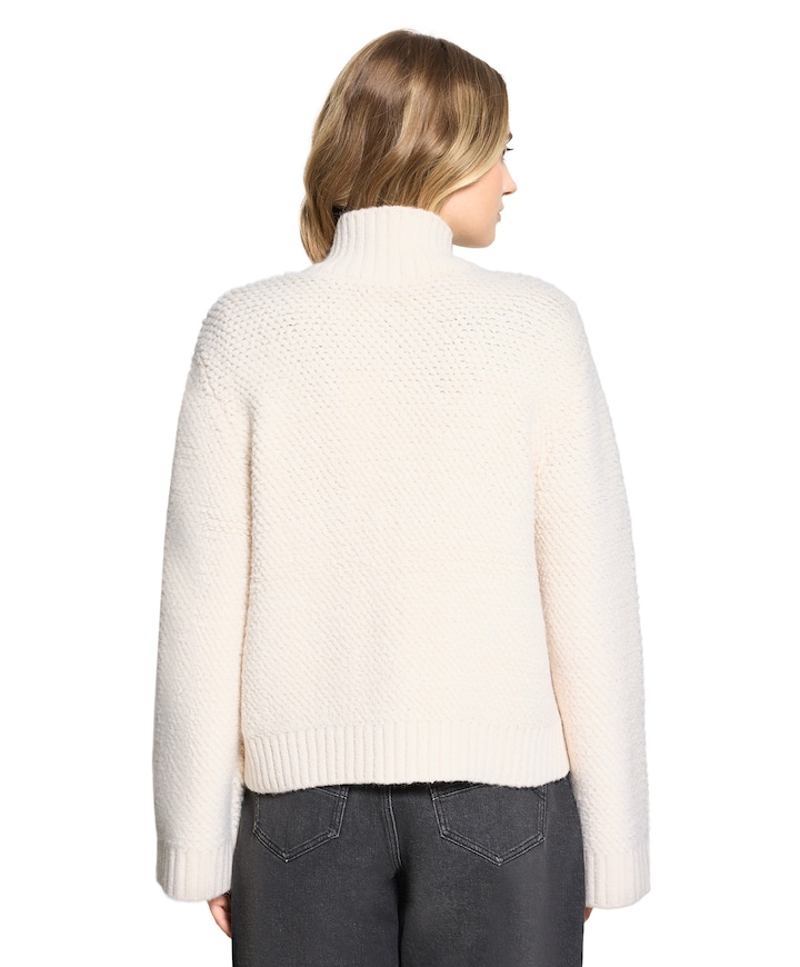 Dames vest ecru