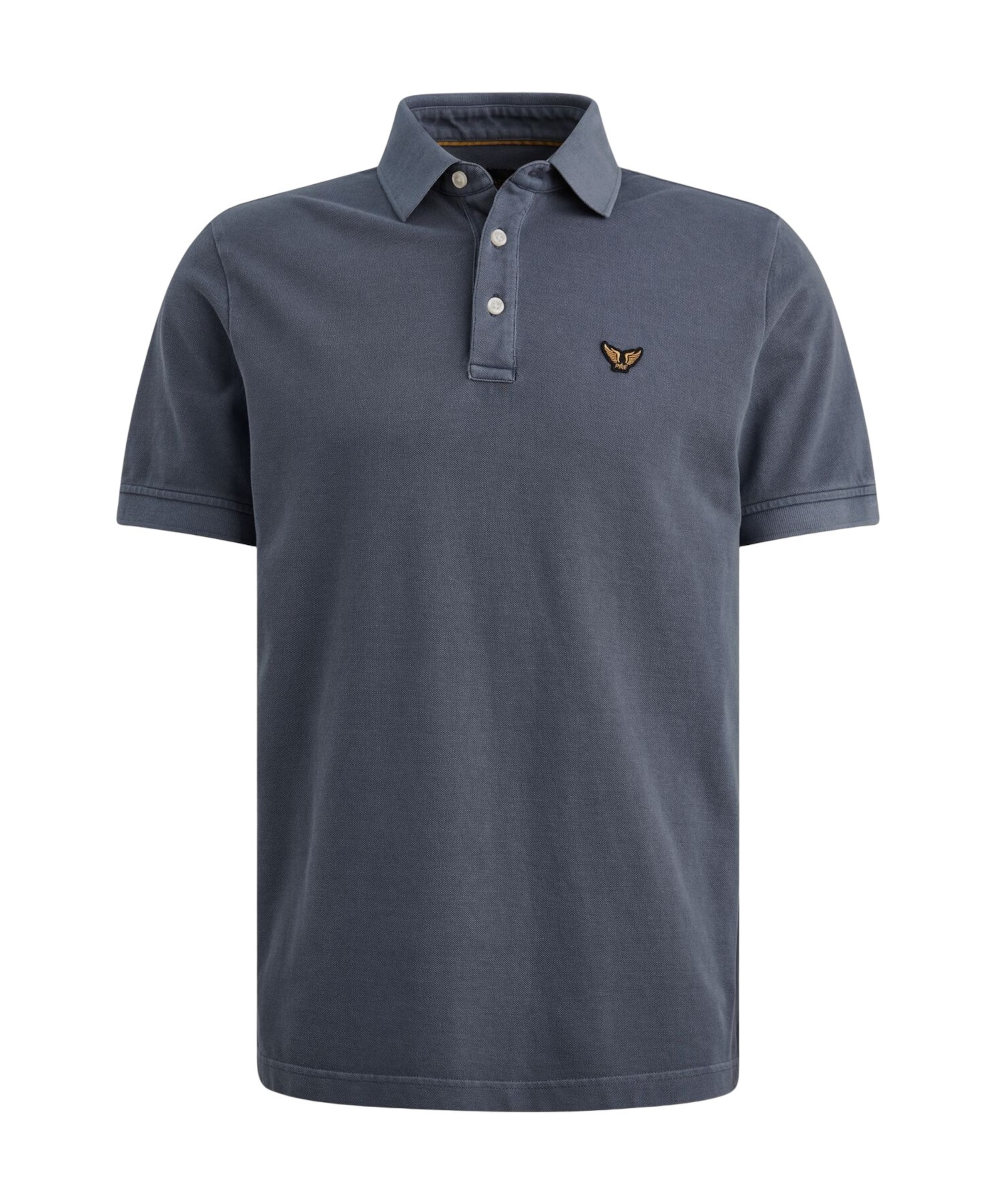 Heren polo blauw