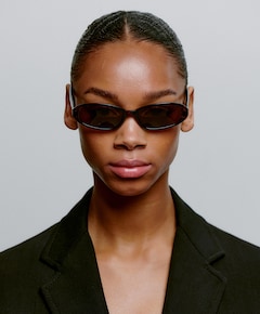 Uniseks zonnebril bruin