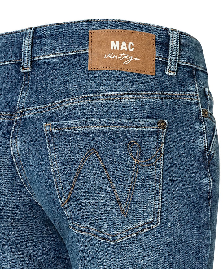 DETROIT dames jeans blauw