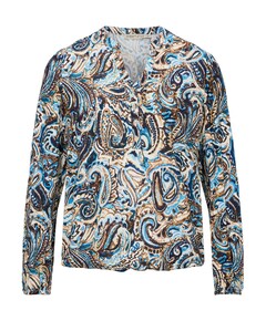 Dames blouse blauw