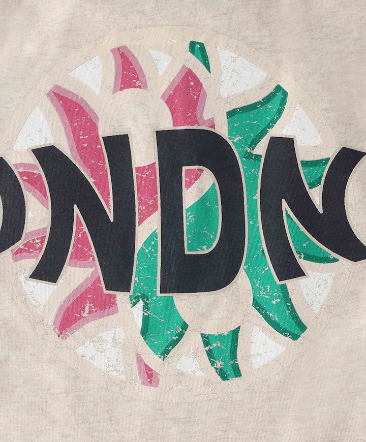 Meisjes t-shirt beige