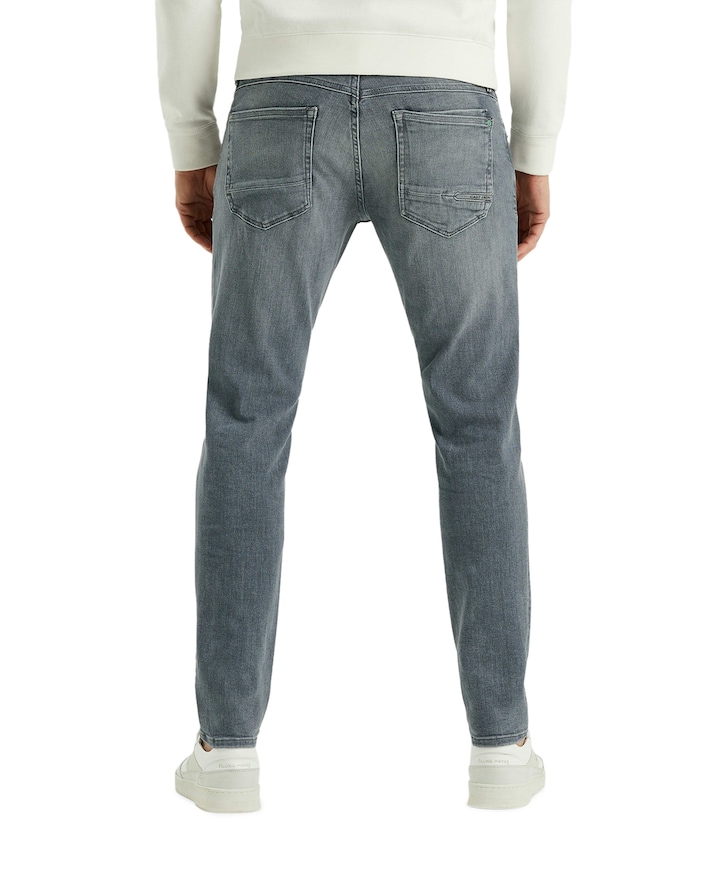 SHIFTBACK TAPERED NIGHT COAL BLACK heren jeans grijs