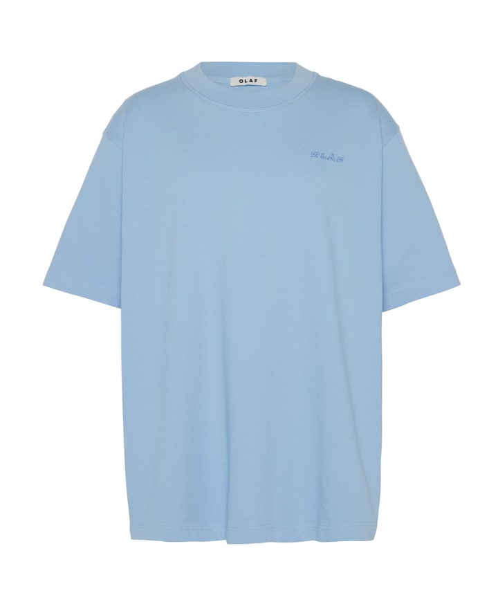 Heren t-shirt blauw