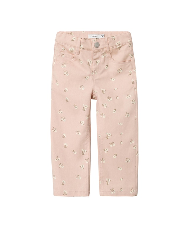 NMFROSE STRAIGHT TWILL PANT 3217-YF pantalon roze
