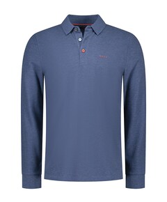 Heren polo blauw
