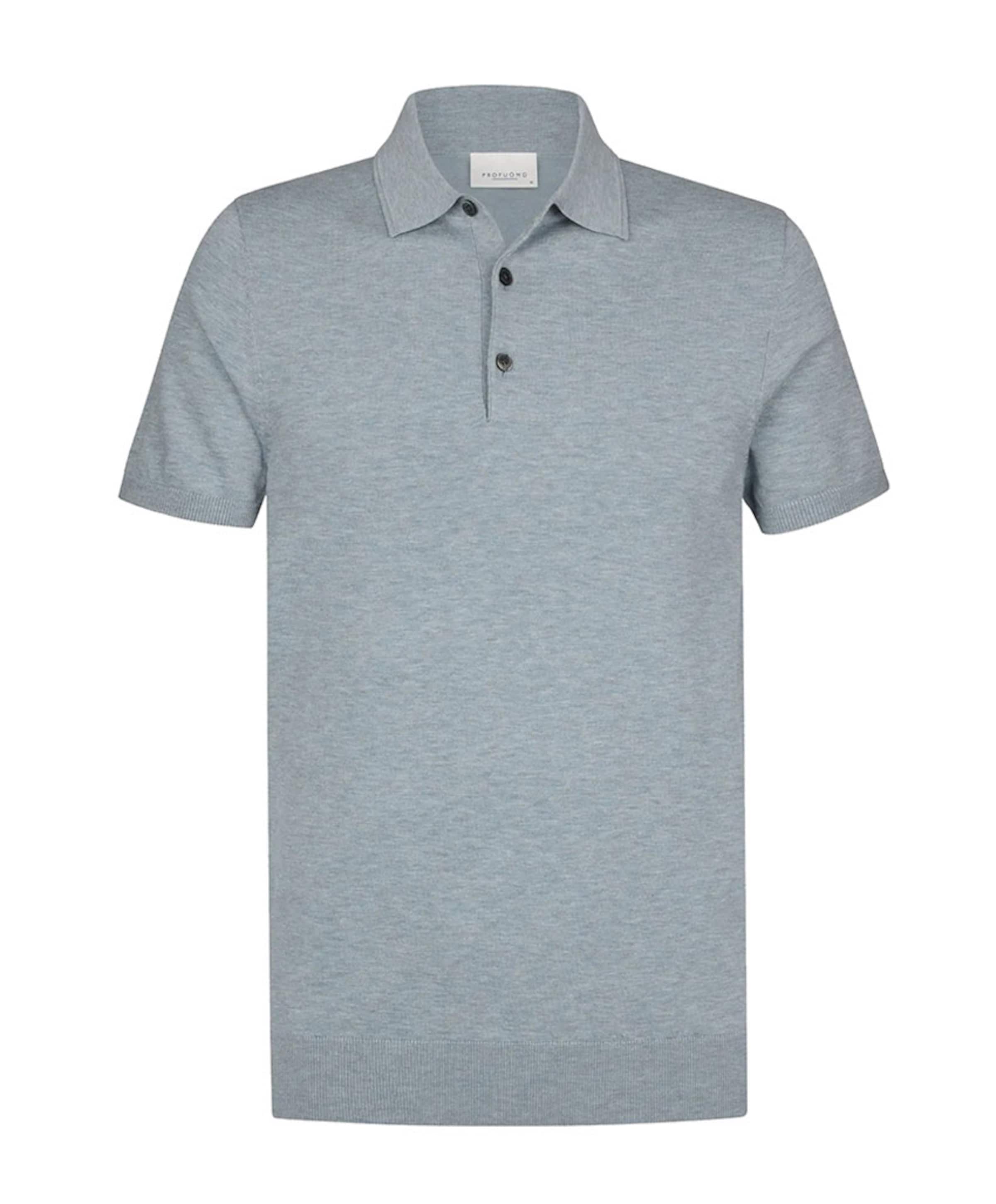 Heren polo blauw