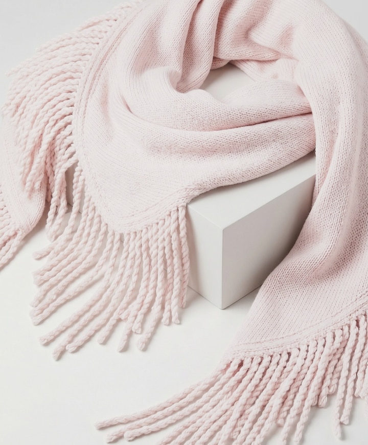 Dames sjaal roze