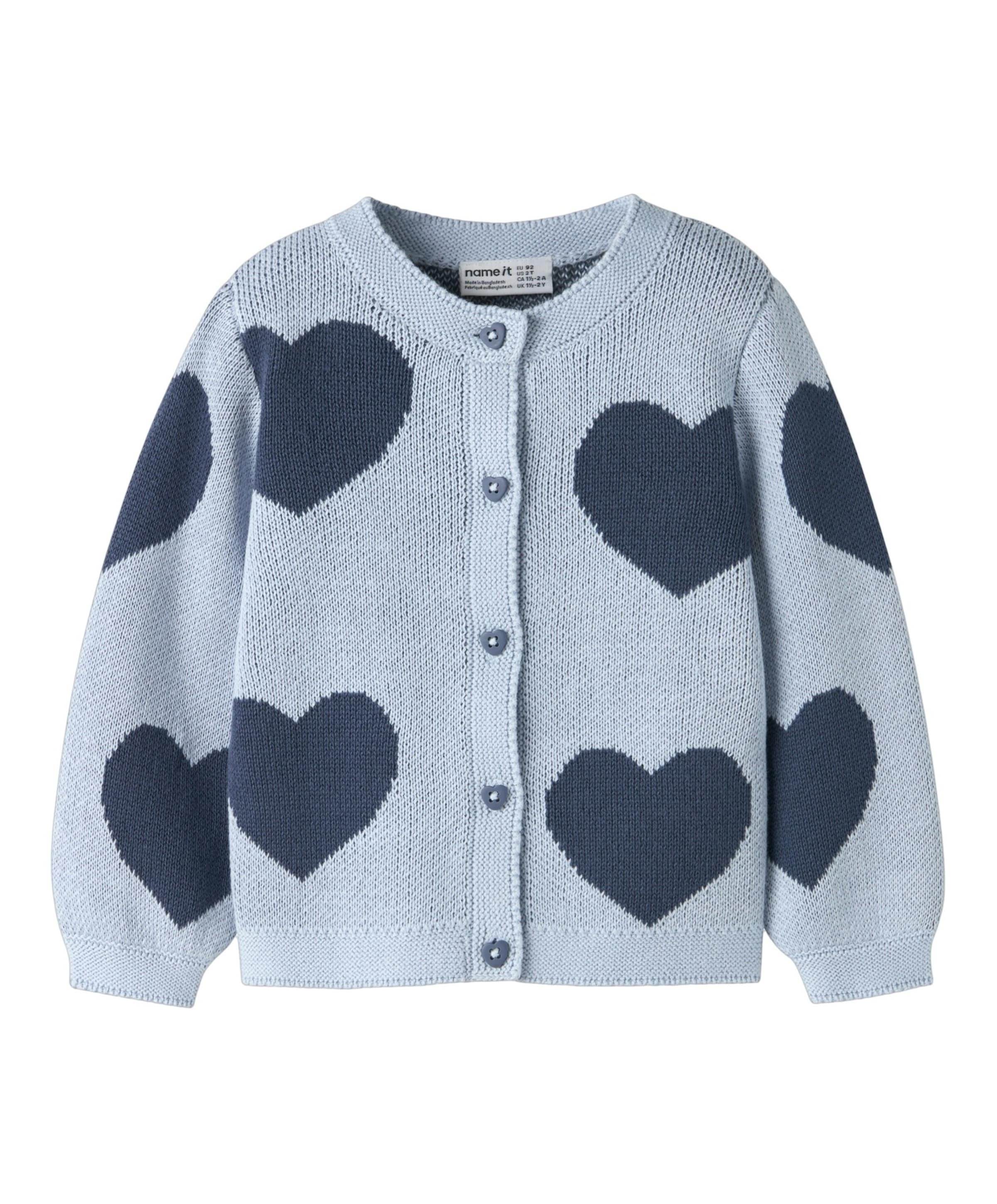 Meisjes vest blauw