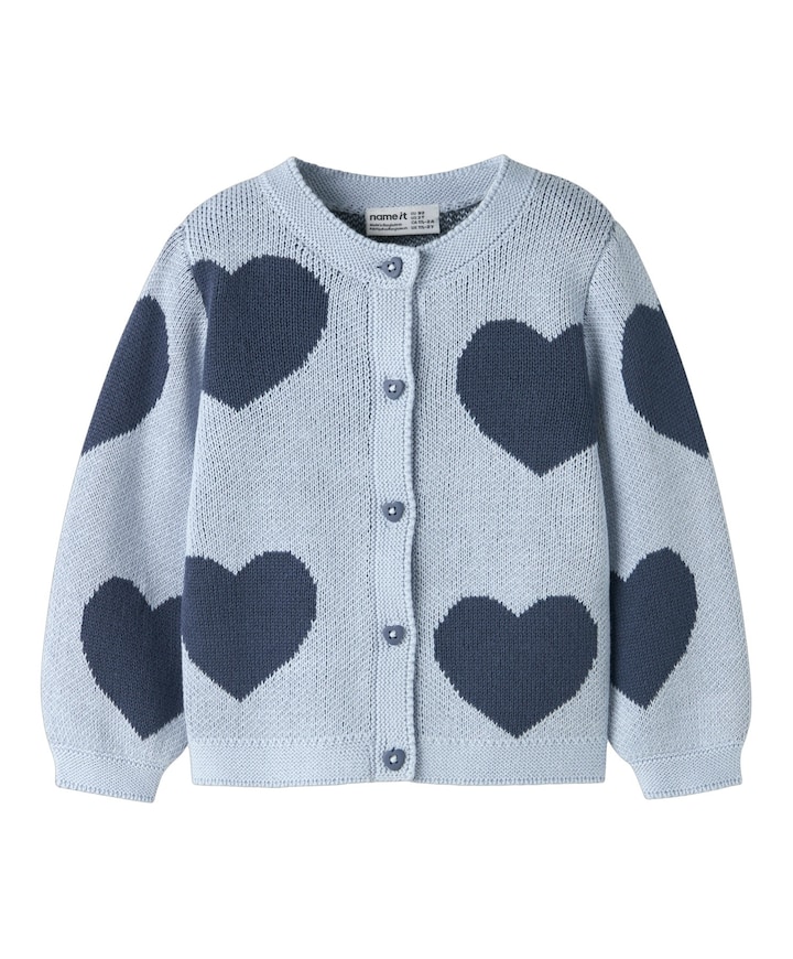 Meisjes vest blauw