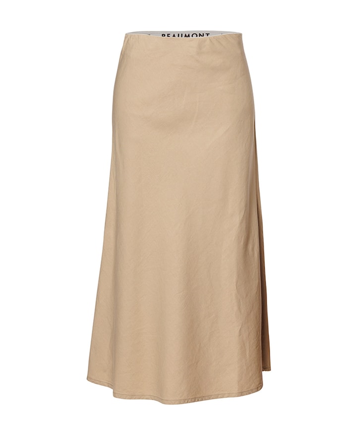 Dames rok beige