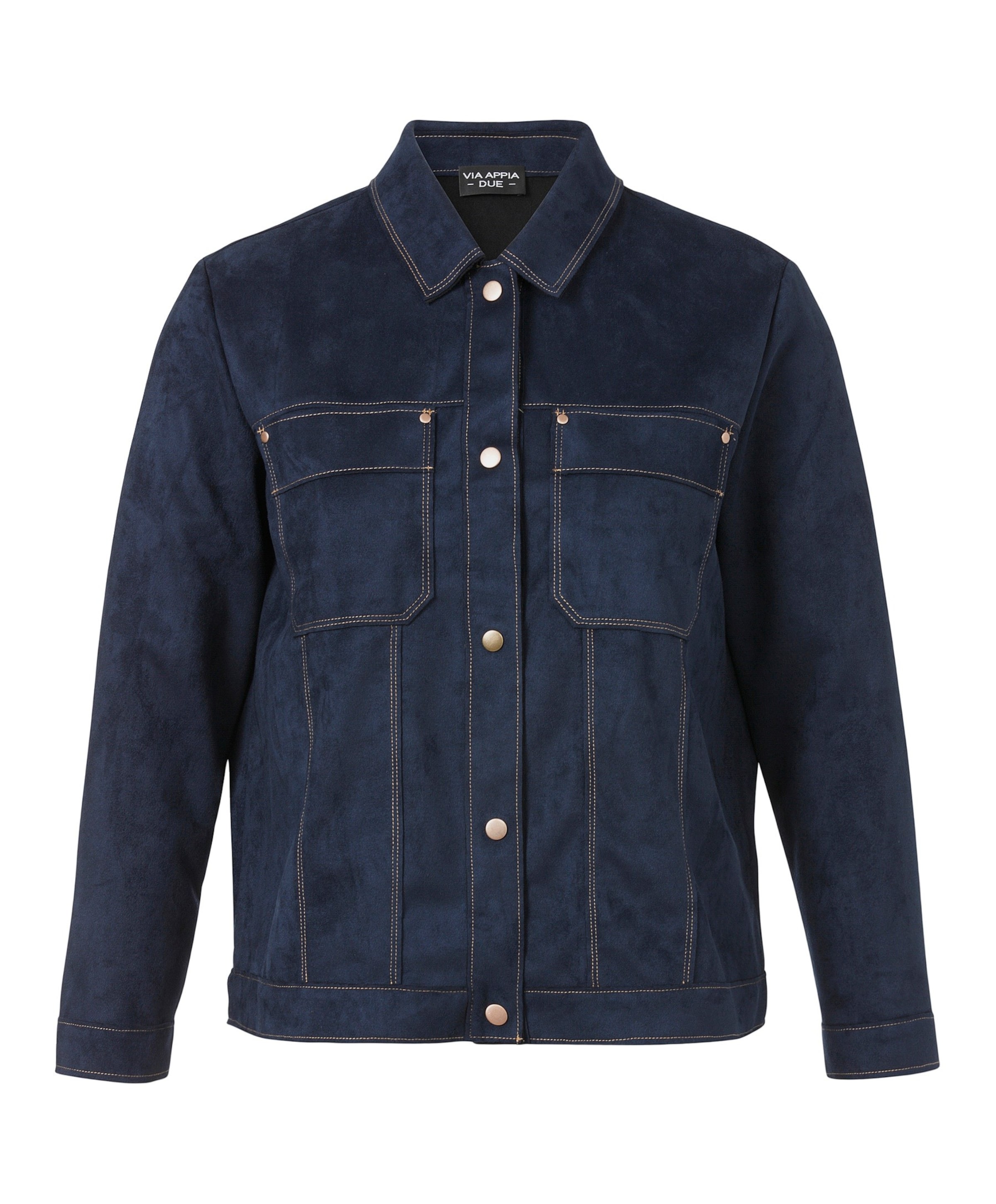 Dames jas blauw