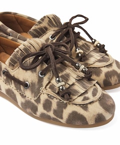 June Loua dames loafers bruin