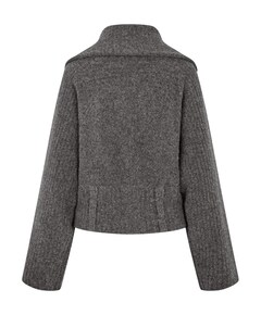 Dames vest grijs
