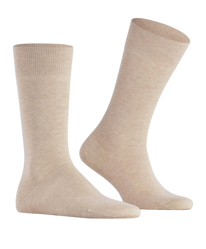 Heren sokken beige