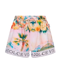 Fee meisjes korte broek oranje